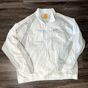Nike x NOCTA NRZ FZ Track Jacket White Drake Men's XXL (2XL) HV5312-100